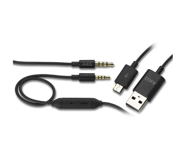 AKG Y500 Wireless Czarne - 514361 - zdjęcie 5
